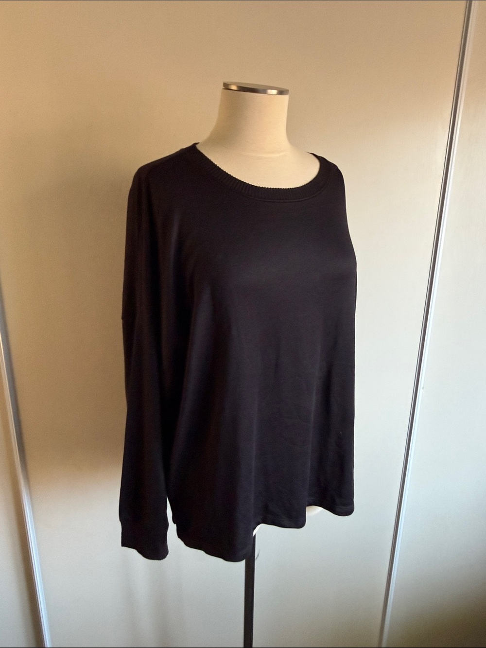 Long sleeve oversized tee